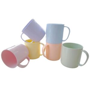 Taza apilable color pastel