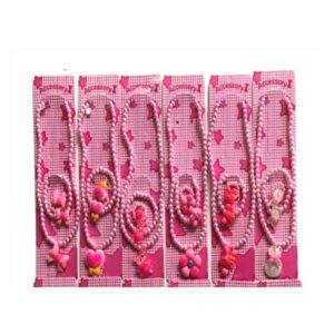 Set infantil collar pulsera rosado