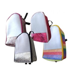 Mochila de primaria glitter, sublimable