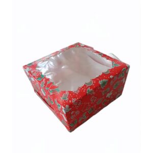 Caja minitorta navidad