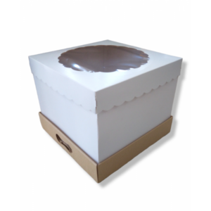 Caja con visor grande