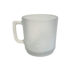 Taza Vidrio Esmerilado Sublimable